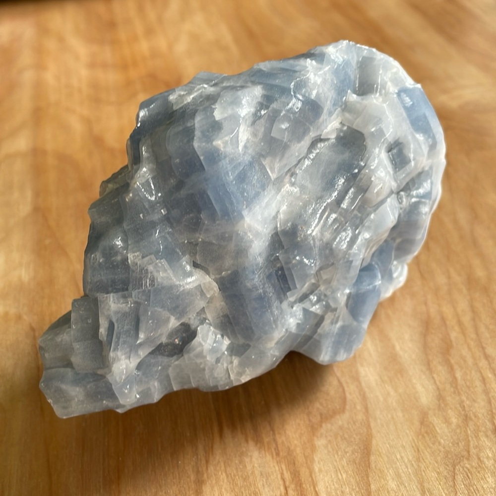 Blue Calcite Crystal Home Decor